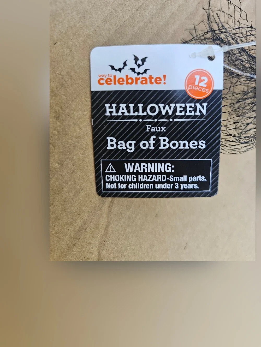 2 Sets Of Decorative Bones - Halloween Decoration
